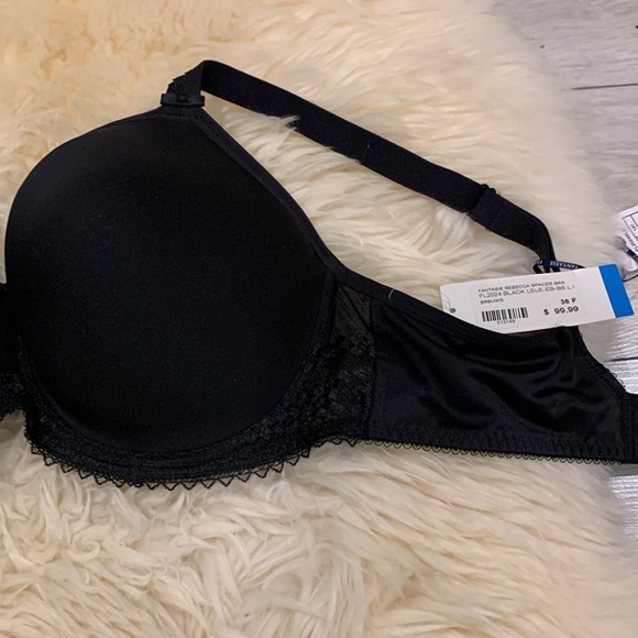Forever Yours Lingerie Fantasie Rebecca Spacer Bra NWT in Black 36F - Picture 4 of 10